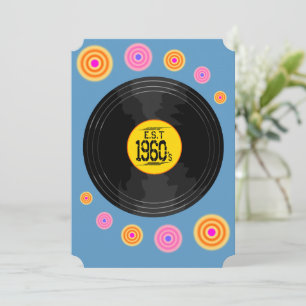 Verjaardag Jaren 60 Kaart