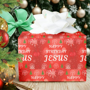 Verjaardag Jezus Inpakpapier, Kerstmis Cadeaupapier