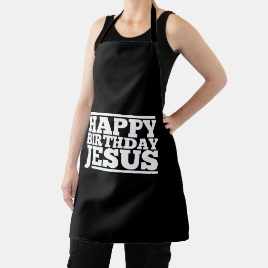 Verjaardag Jezus Kerstmis Schort (Insitu)