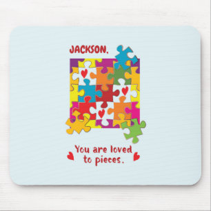 Verjaardag Jigsaw Puzzel Love to Pieces Muismat