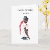 Verjaardag jong Man Kaart (Gele Bloem)