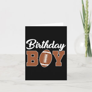 Verjaardag Jongen Football Verjaardag Party Famili Kaart
