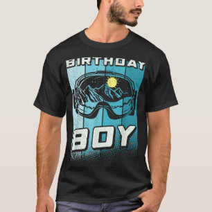 Verjaardag jongen heren verjaardag kleding snowboa t-shirt