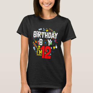 Verjaardag Jongen Ik ben 12 jaar oude geschenken 1 T-shirt