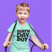 VERJAARDAG JONGEN KIDS leuk PEUTER T-SHIRT