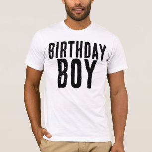 VERJAARDAG JONGEN MANNEN T-SHIRTS T-SHIRT