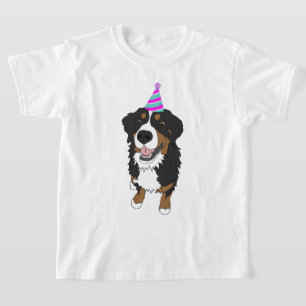 Verjaardag Jongen/Meisje Bernese Berghond T-Shirt