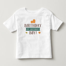 Verjaardag Jongen of Meisje met Pompoenen en Blade Kinder Shirts