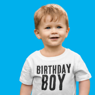 VERJAARDAG JONGEN PEUTER T-SHIRTS