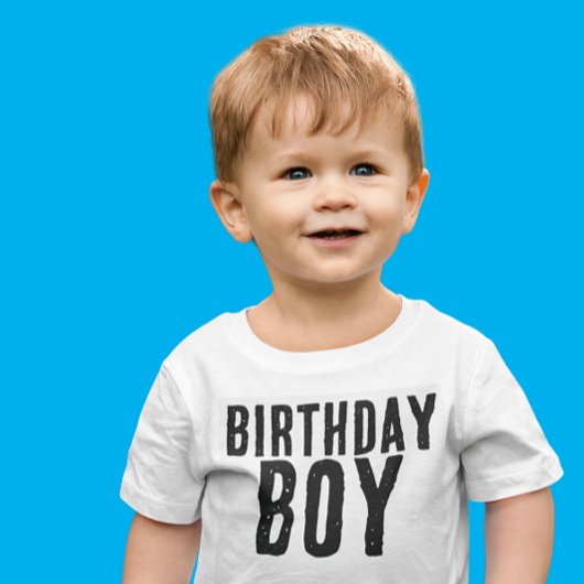VERJAARDAG JONGEN PEUTER T-SHIRTS