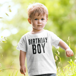 VERJAARDAG JONGEN PEUTER T-SHIRTS