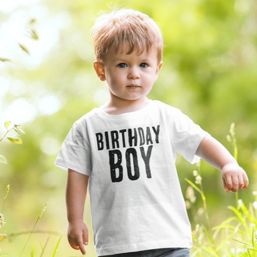 VERJAARDAG JONGEN PEUTER T-SHIRTS