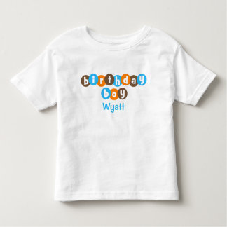 Verjaardag Jongen Stippen gepersonaliseerd Kinder Shirts