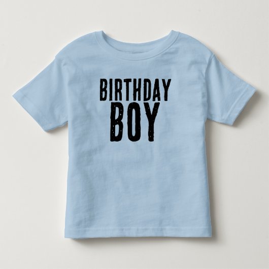 VERJAARDAG JONGEN T-SHIRTS PEUTERS (Voorkant)