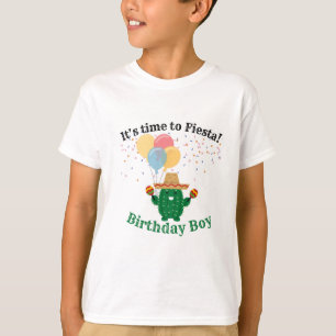 Verjaardag jongen Tijd voor Fiesta T-Shirt