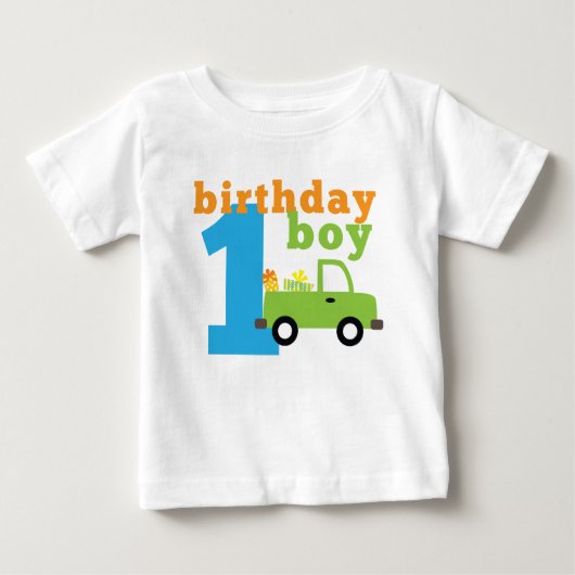 Verjaardag Jongen Truck 1 (Voorkant)