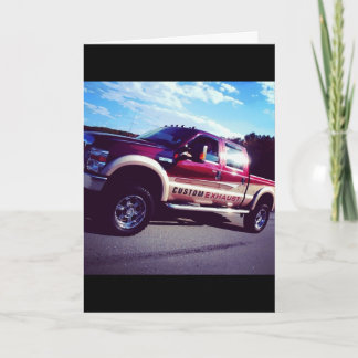 Verjaardag jongen truck kaart