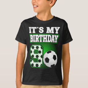 Verjaardag Jongens T-shirts 9 Voetbal Het Is Mijn