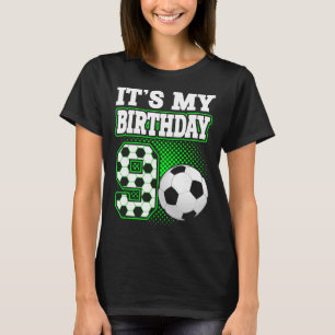 Verjaardag Jongens T-Shirts 9 Voetbal Het Is Mijn