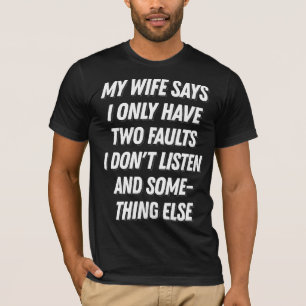 Verjaardag Jubileum Kerstcadeau voor Echtgenoot T-shirt