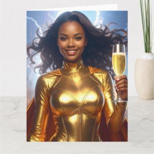 Verjaardag & Jubileum Superheld Kaart