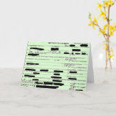 Verjaardag Kaart (Gele Bloem)