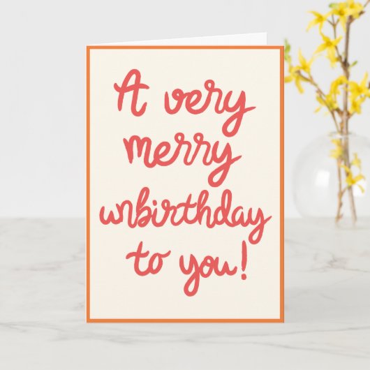 Verjaardag Kaart (Gele Bloem)