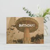 Verjaardag! Kaart (Staand voorkant)