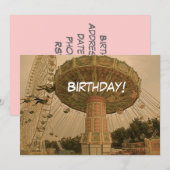 Verjaardag! Kaart (Voorkant / Achterkant)