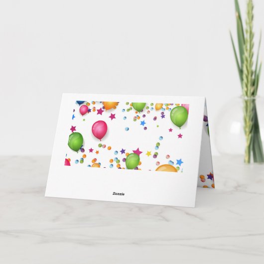 Verjaardag Kaart (Achterkant)