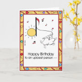 VERJAARDAG KAART (Gele Bloem)