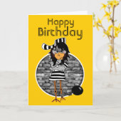 Verjaardag Kaart (Gele Bloem)