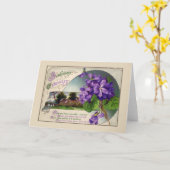 verjaardag kaart (Gele Bloem)