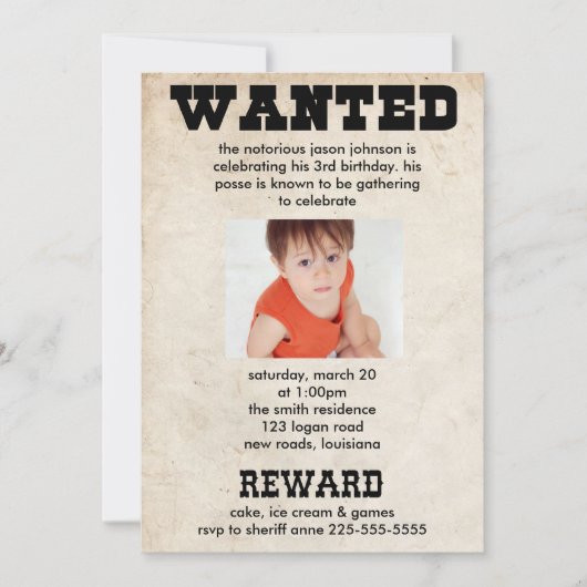 Verjaardag Kaart (Voorkant)