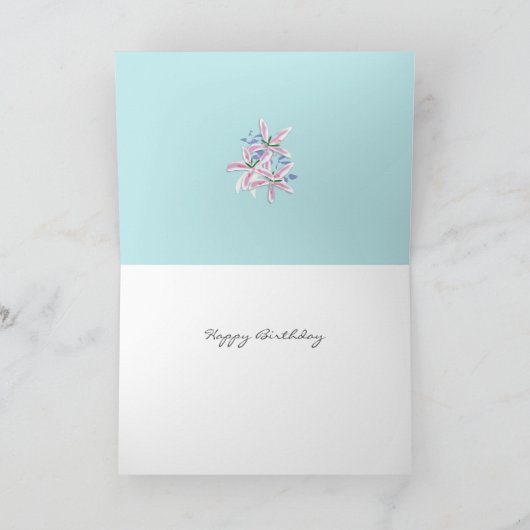 Verjaardag Kaart (Binnen)