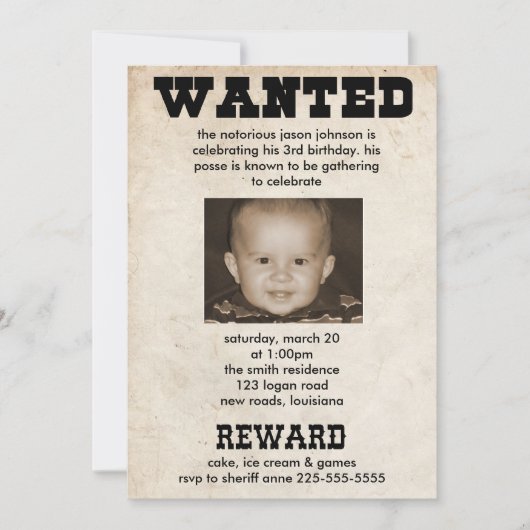 Verjaardag Kaart (Voorkant)