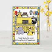 VERJAARDAG KAART (Gele Bloem)