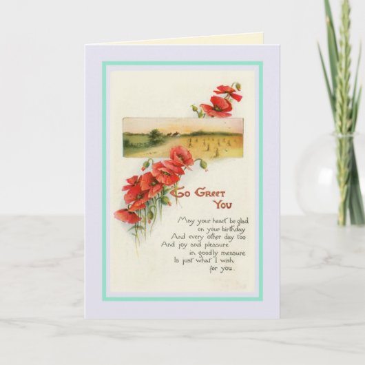  verjaardag kaart (Voorkant)