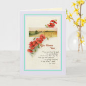  verjaardag kaart (Gele Bloem)