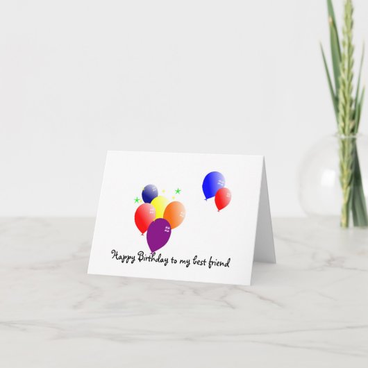 verjaardag kaart (Voorkant)