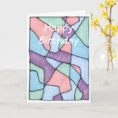 Verjaardag Kaart 2 (Gele Bloem)