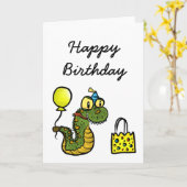 Verjaardag Kaart #7 (Gele Bloem)