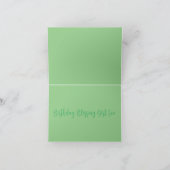 VERJAARDAG KAART ART&DESIGN STIJLEN (Binnen)