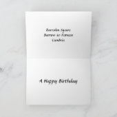 Verjaardag Kaart - Barrow-in-Furness, Cumbria (Binnen)