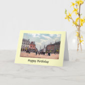 Verjaardag Kaart - Barrow-in-Furness, Cumbria (Gele Bloem)