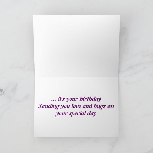 Verjaardag Kaart: Blackbird Kaart (Binnen)