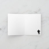 Verjaardag Kaart Bodybuilder Stripe (Binnen)