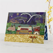 Verjaardag Kaart | Bondi Beach, Sydney Australië (Gele Bloem)