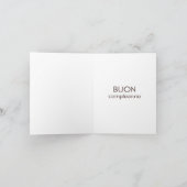 Verjaardag Kaart – Buon compleanno (Binnen)
