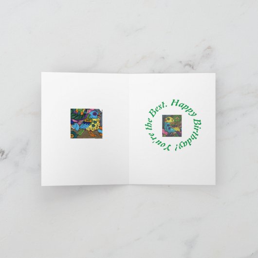 Verjaardag Kaart Dag van de Doden 06 (Binnen)